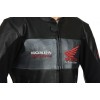 HONDA Racing Black Leather Motorcycle Jacket